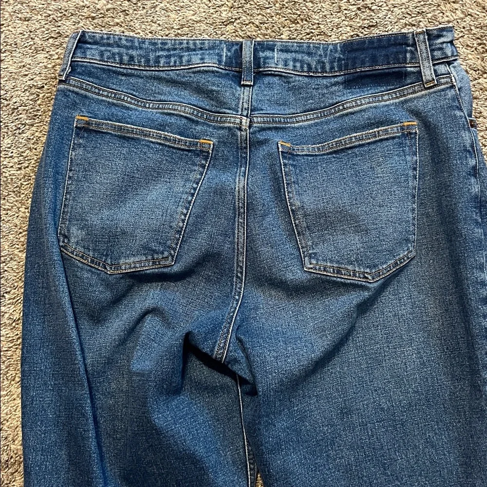 Abercrombie & Fitch‎ Denim Curve Love Mom High Rise Jeans Size 31/12 - Picture 7 of 7